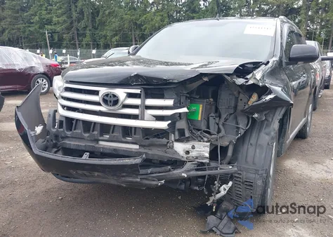 2013 Toyota Highlander Limited V6 из США, поврежденный, VIN 5TDDK3EH5DS213816